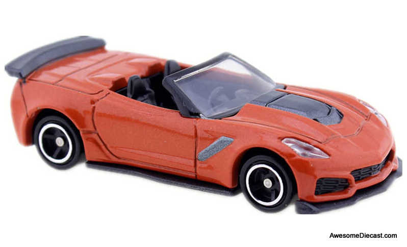 Tomica 1:64 2019 Chevrolet  Corvette ZR1 Convertible, Orange