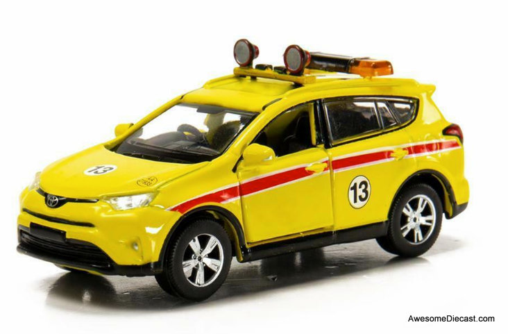 Tiny 1:64 Toyota Rav4: Hong Kong Airfield Security Patrol