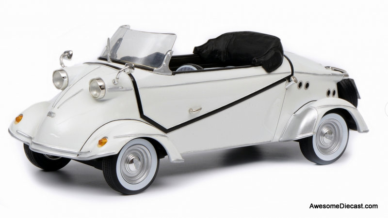 Schuco 1:18 Messerschmitt FMR TG500 Roadster Tiger, White