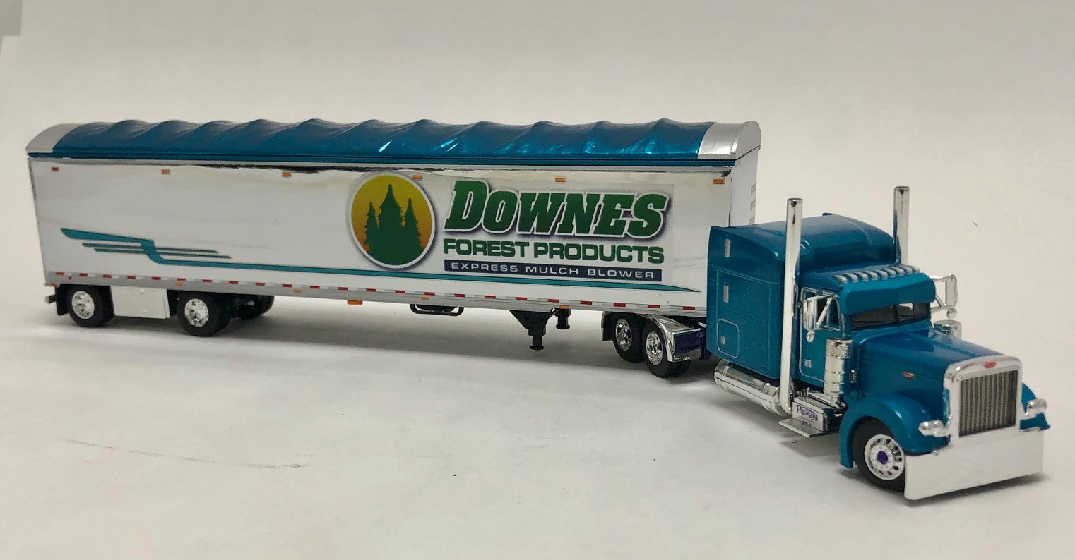 DCP 1:64 Peterbilt® 379 & 53' Walking Floor Trailer: Pyskaty Bros
