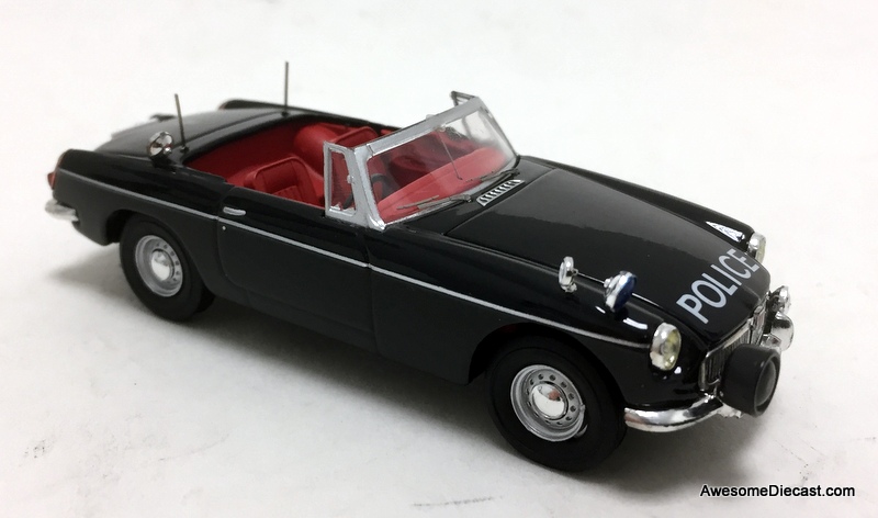 Atlas 1:43 1964 MGB Convertible: Lancashire Police Force
