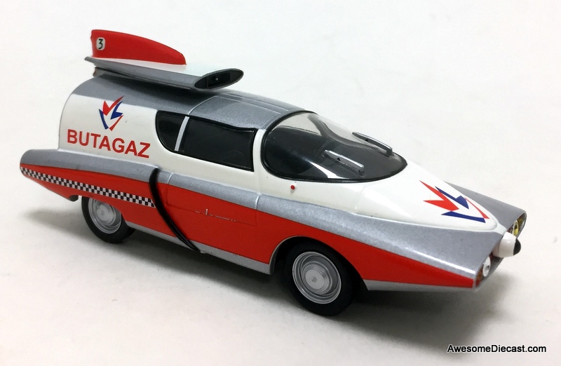 DeAgostini 1:43 Renault Floride: Butagaz Tour de France Promo Rocket Car