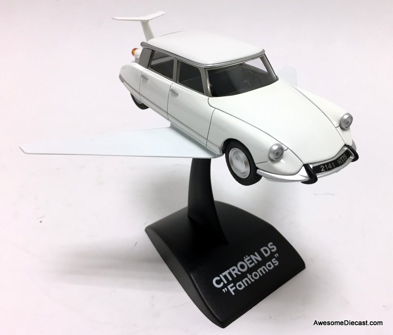 Norev 1:43 1969 Citroen DS19 Volante: Fantomas Movie Car
