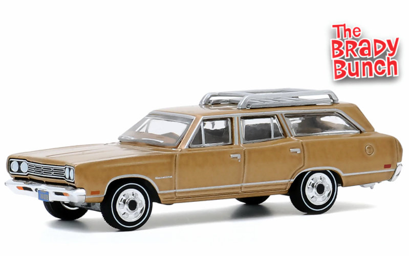 Greenlight 1:64 1969 Plymouth Satellite Station Wagon: The Brady Bunch
