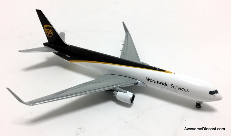 Gemini Jets 1:400 Boeing 767-300F: New UPS Livery