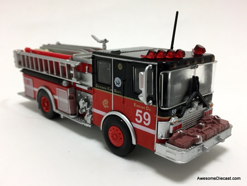 Code 3 Reproductions 1:64 1998 Luverne Pumper: Chicago Fire Department