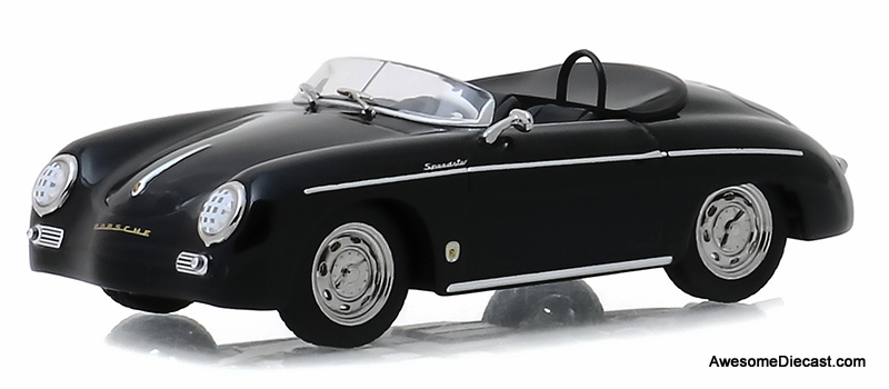 Greenlight 1:43 1958 Porsche 356 Speedster Super Convertible, Restored Version: Steve McQueen Collection