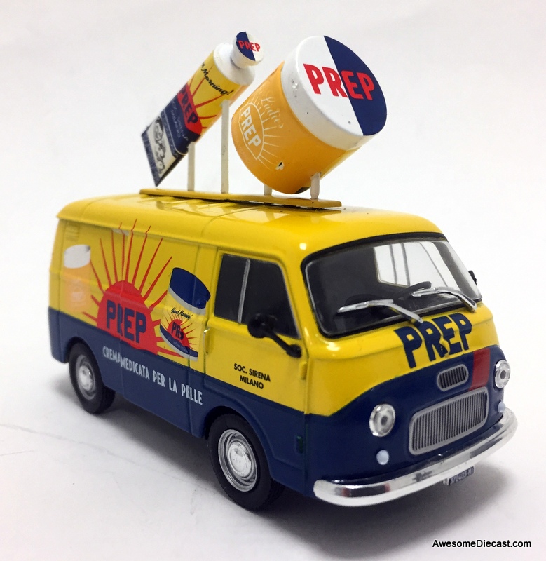 DeAgostini 1:43 1958 Fiat 1100T: Prep Soft Skin Cream