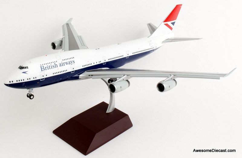 Gemini 200 1:200 Boeing 747-400: British Airways "Negus" Flaps Down, 100th Anniversary 