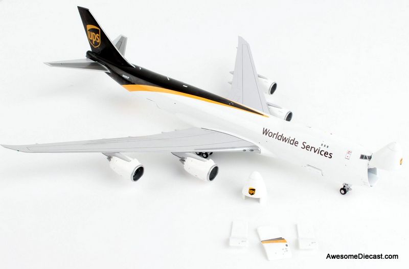 Gemini Jets 1:400 Boeing 747-8F: UPS Air Freight