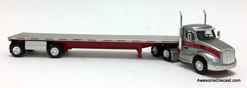 TNS 1:87 Peterbilt 579 DC w/Flatbed Trailer: Gigli Transport