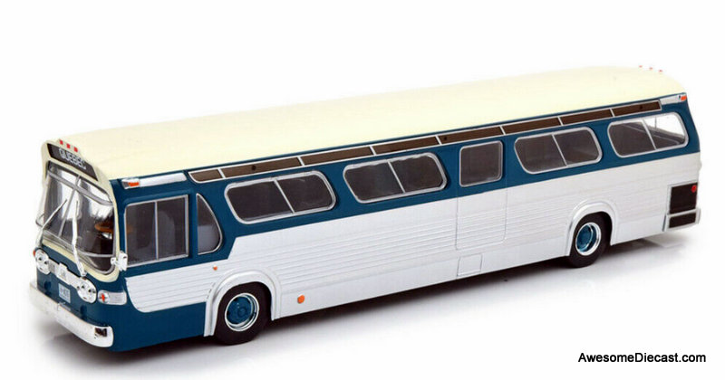 IXO 1:43 1969 GMC TDH-5301 New Look Transit Bus IXO 1:43 1969 GMC TDH-5301 New Look Transit Bus