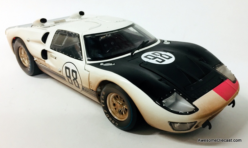 Shelby Collectibles 1:18 1966 Ford GT-40 MK11 #98: Daytona 24 Hours After Race Edition