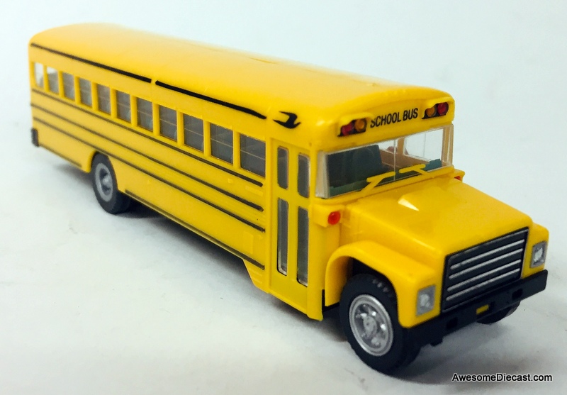 RARE!! Con-Cor 1:87 Blue Bird School Bus