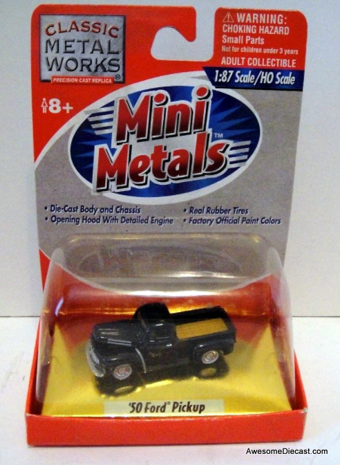 CMW 1:87 1950 Ford Pick-Up, Blue