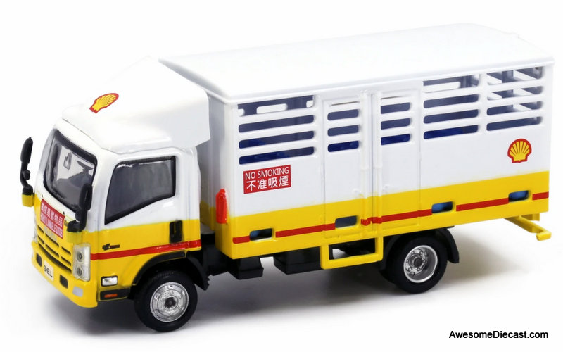 Tiny 1:76 Isuzu N-Series Delivery Truck: Shell Bottled LPG Gas