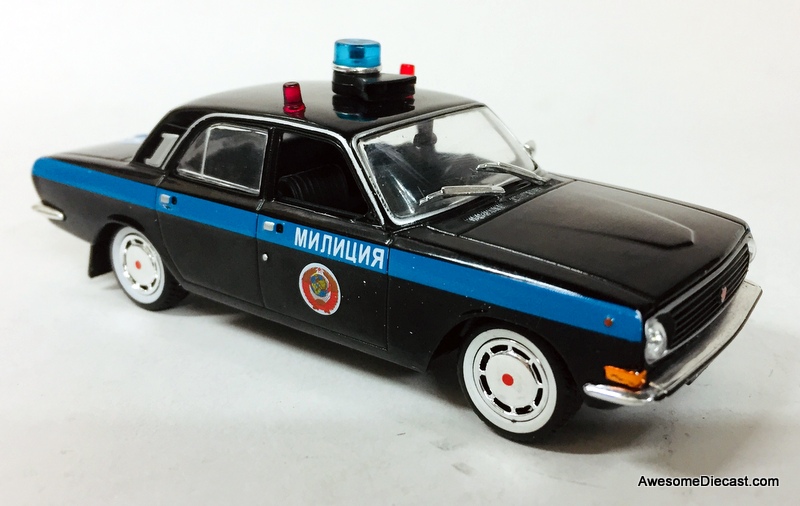 DeAgostini 1:43 Gaz 24-10 Volga Gai Special Issue: Moscow Police Department