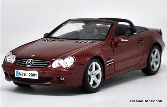 Maisto 1:18 2006 Mercedes Benz SL Convertible