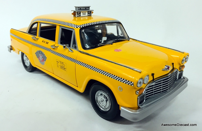 Sun Star 1:18 1981 New York Checker Cab