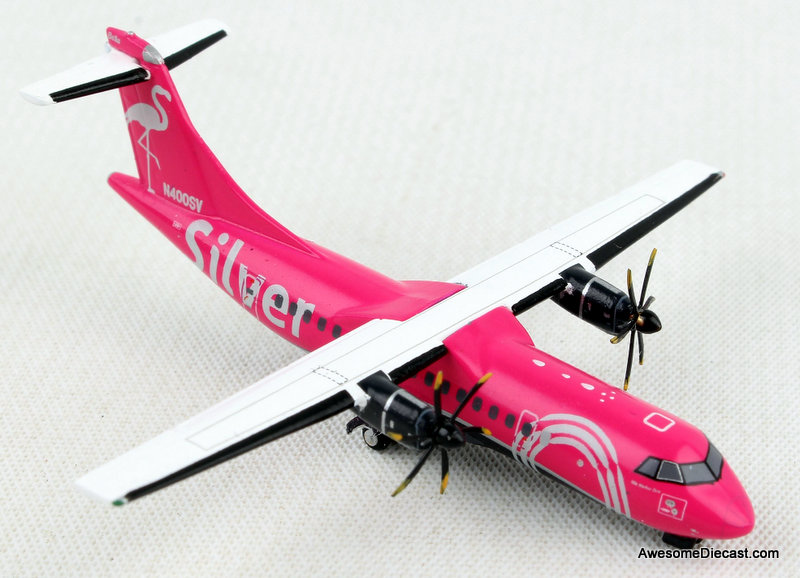 Gemini Jets 1:400 ATR-42 600: Silver Airways
