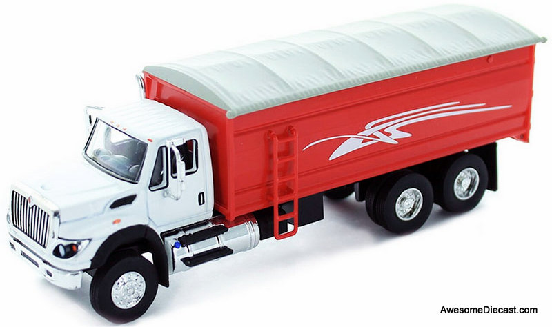 Greenlight 1:64 2018 International WorkStar Grain Truck, Red