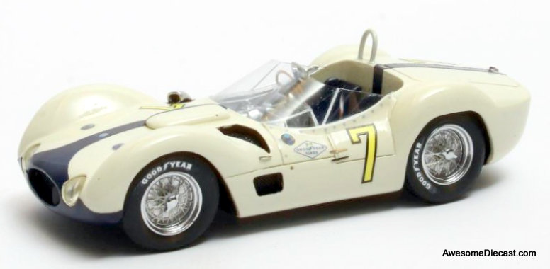Matrix 1:43 1960 Maserati Tipo61 Birdcage #7: Grand Prix Winner Cuba 1960, Stirling Moss Matrix 1:43 1960 Maserati Tipo61 Birdcage #7: Grand Prix Winner Cuba 1960, Stirling Moss