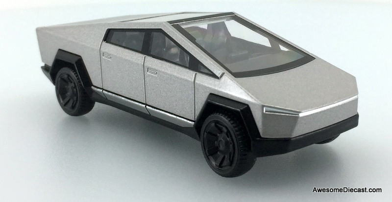 Xcar 1:64 2021 Tesla Cybertruck, Metallic Silver
