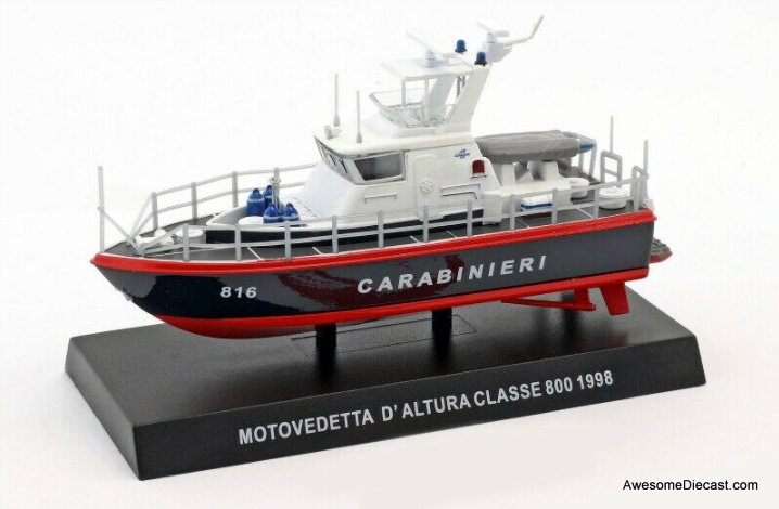 Hachette 1:128 1998 Class 800  Offshore Patrol Boat: Venice Police, Italy