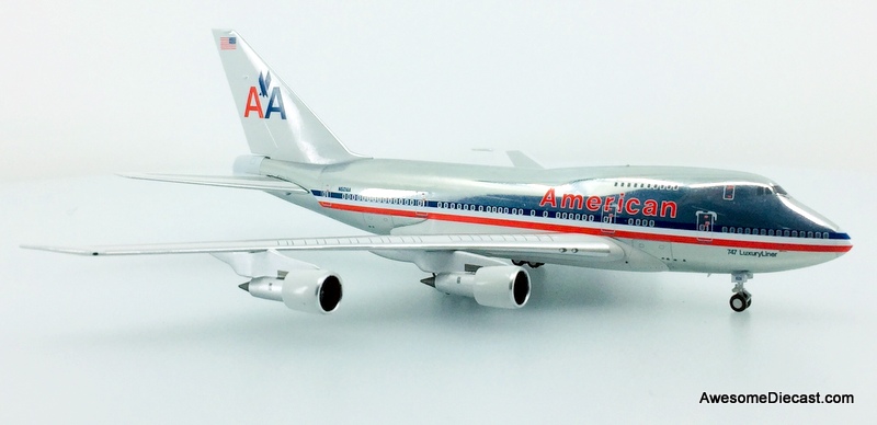 NG Models 1:400 Boeing 747SP Luxury Liner: American Airlines