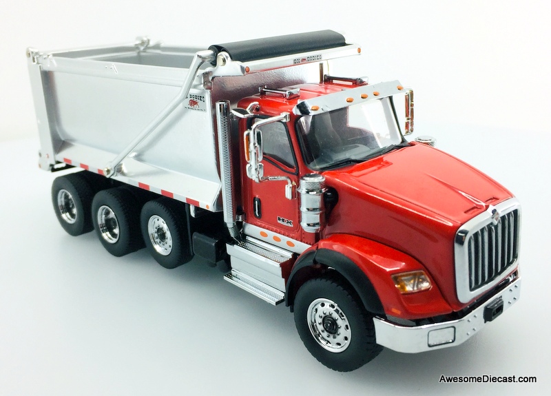 Diecast Masters 1:50 International HX260 Tandem Truck w/Pusher Axle  Dump Truck