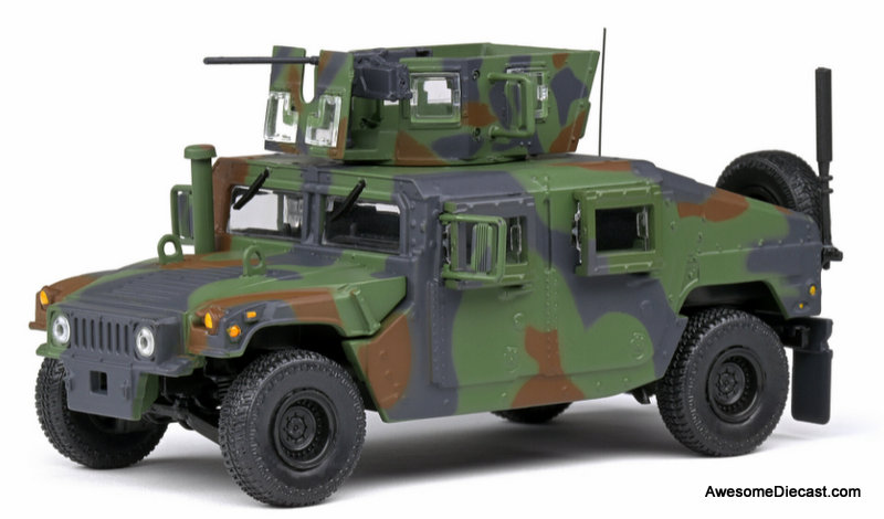 Solido 1:48 AM General M1151 Humvee: Army Green Camouflage