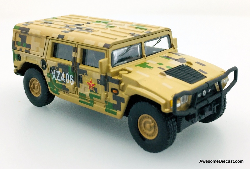 Xcar 1:64 Hummer Humvee: Chinese Military Parade 