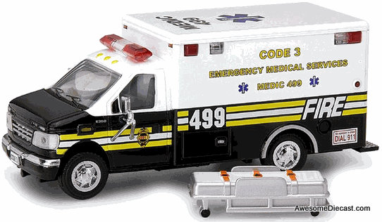 Code 3 1:64 Ford E-350 Ambulance: Chiefs Edition