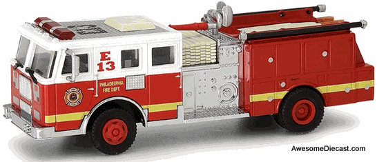 Code 3 1:64 Seagrave Pumper: Philadelphia Fire Department