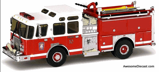 Code 3 1:64 E-One Cyclone II Pumper #10: Washington DC Fire Department Code 3 1:64 E-One Cyclone II Pumper #10: Washington DC Fire Department