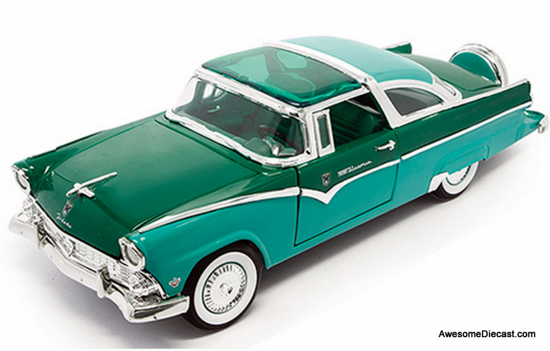 Road Signature 1:18 1955 Ford Crown Victoria, Green/Green