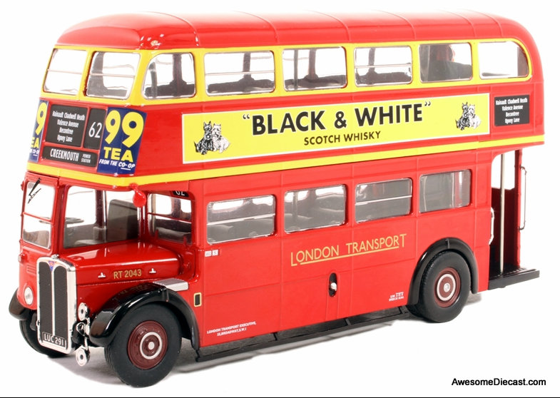 IXO 1:43 1939 AEC Regent 111 RT: London Transport