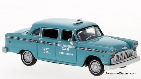 Brekina 1:87 Checker Taxi Cab: Seattle, Washington