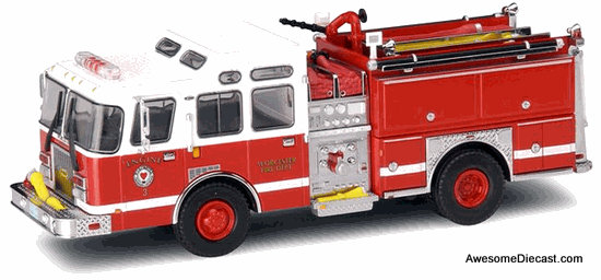 Code 3 1:64 E-One Cyclone II: Worcester, Massachusetts Memorial Pumper