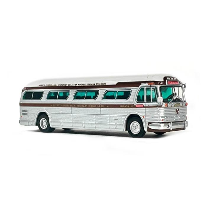 Last One!! Iconic Replicas 1:87 GM PD4104 Motorcoach: Tres Estrellas D'Oro (Mexico)
