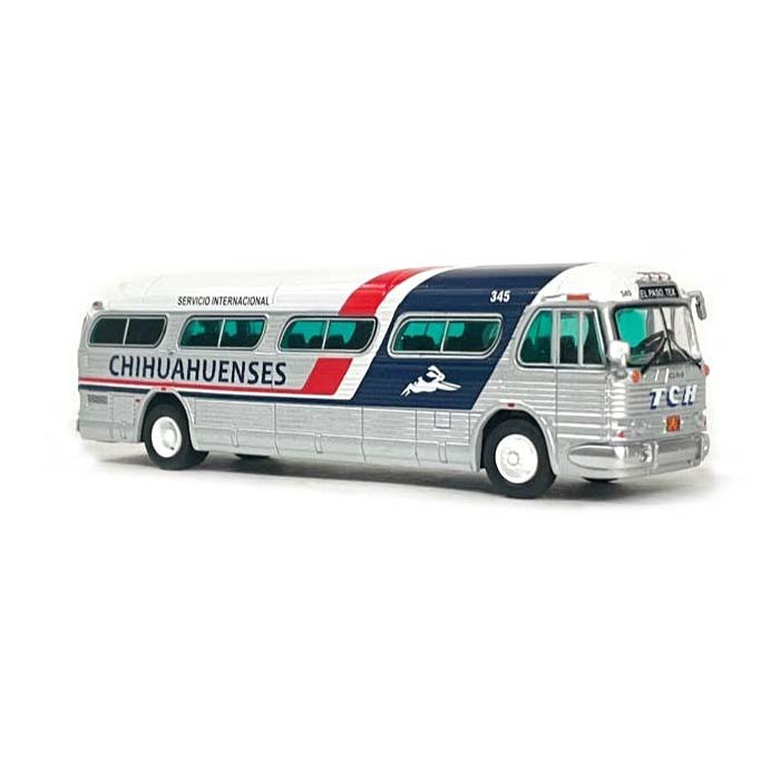Last Few!! Iconic Replicas 1:87 GM PD4104 Motorcoach: Chihuahuenses (Mexico)