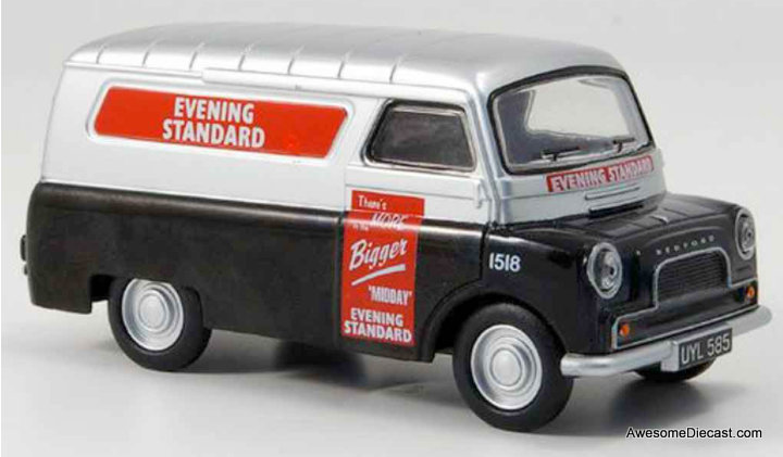 Oxford 1:43 Bedford CA Van: Evening Standard Newspapers