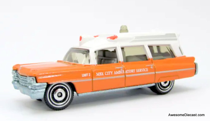 Matchbox 1:64 1963 Cadillac Ambulance
