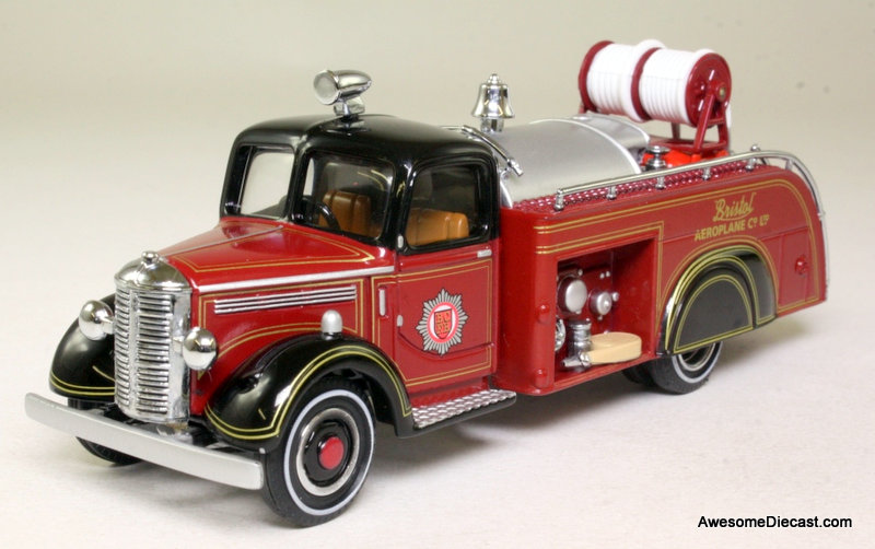 Matchbox 1939 Bedford Fire Truck: Bristol Airplane Company
