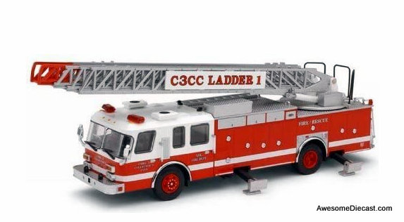 Code 3 1:64 E-One Rear Mount Ladder L1: Code 3 Collectors Club Membership Edition