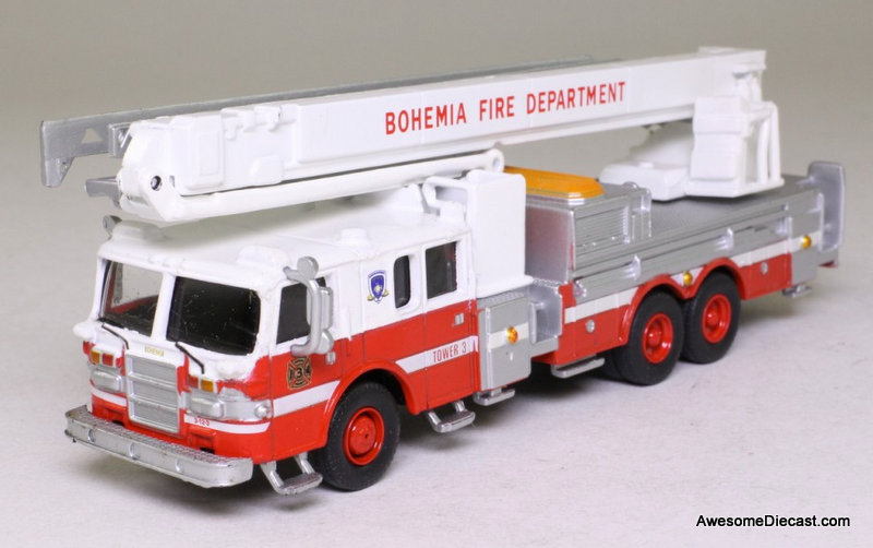 Del Prado 1:87 1993 Pierce Lance Ladder Fire Truck: Bohemia Fire Department, New York