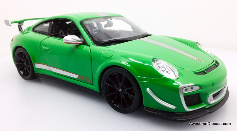 Maisto 1:18 Porsche 911 GT3 RS 4.0, Green
