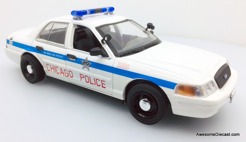 Greenlight 1:24 2008 Ford Crown Victoria Police Interceptor: Chicago Police Department