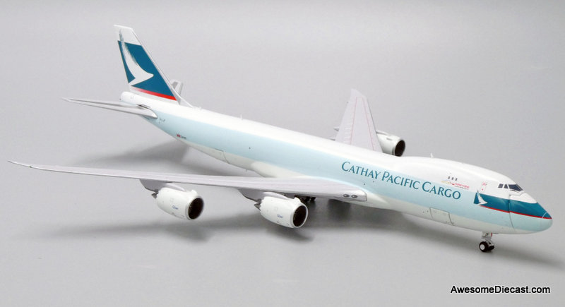 JC Wings 1:400 Boeing 747-8F: Cathy Pacific Cargo Plane B-LJF