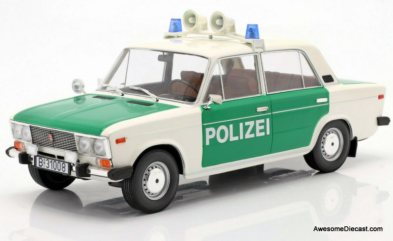 Triple 9 Collection 1:18 1976 Lada 2106 1600: Berlin Police Department, Germany